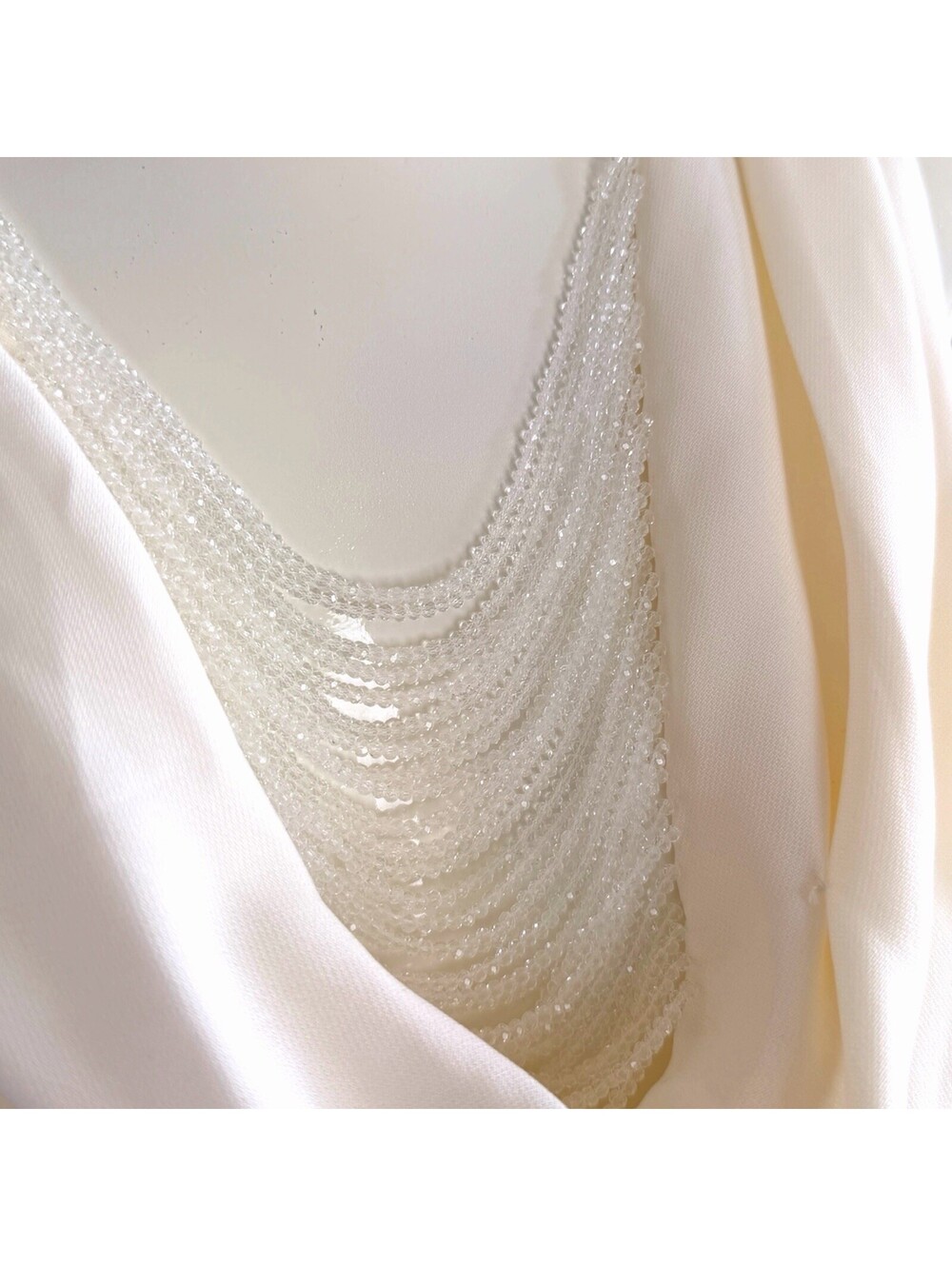 NWT $795 STAUD GIA Wedding Bridal Beaded Crystal Designer Dress Cocktail 12/XL - Picture 11 of 13